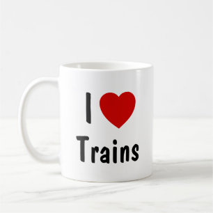 I Kärlek Tåg Kaffemugg