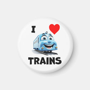 I KÄRLEK TÅG MAGNET