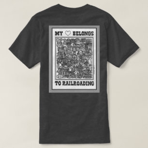 I Kärlek Tåg T-Shirt