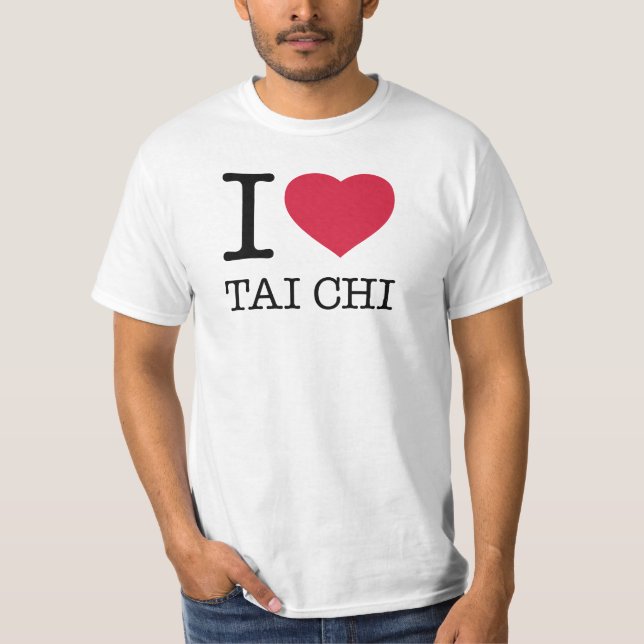 I KÄRLEK TAI CHI T SHIRT (Framsida)