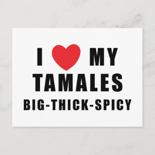 I Kärlek Tamales Vykort