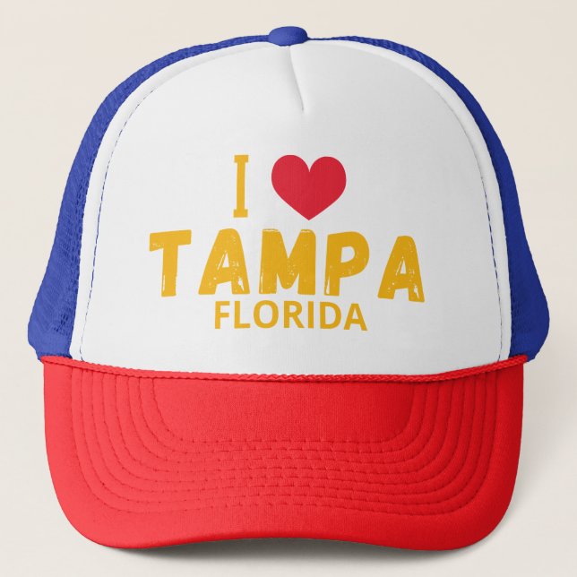 i kärlek Tampa, Florida Keps (Framsida)