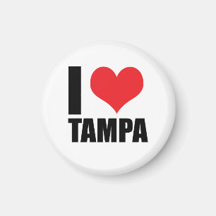 I kärlek Tampa Magnet
