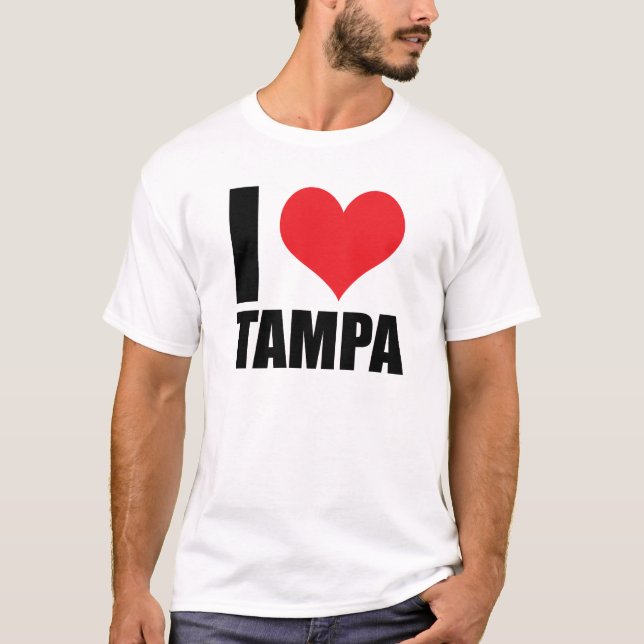 I kärlek Tampa T Shirt (Framsida)