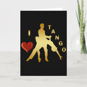 I KÄRLEK TANGO KORT