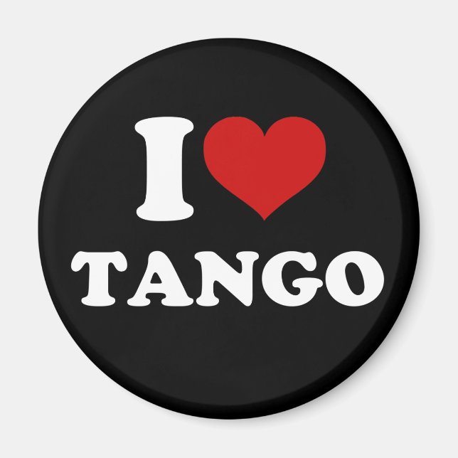 I Kärlek Tango Magnet (Framsidan)