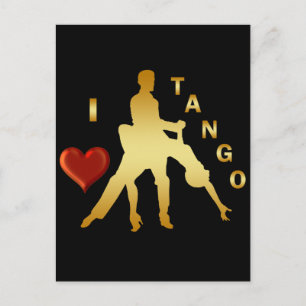 I KÄRLEK TANGO VYKORT