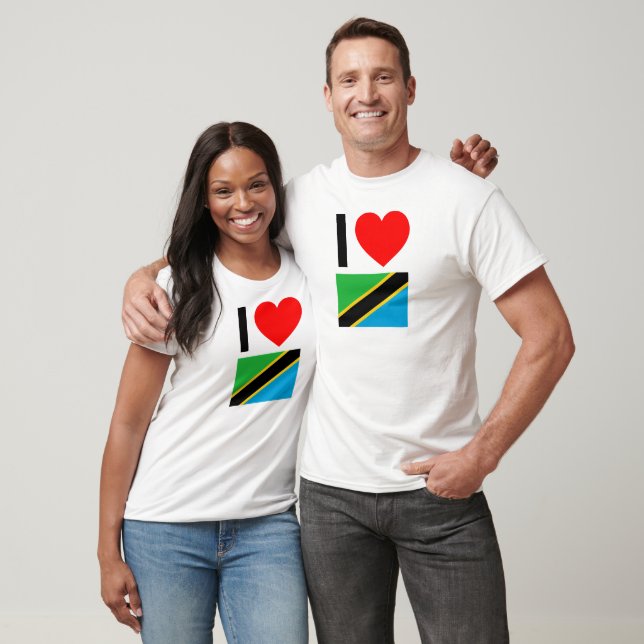 i kärlek tanzania tee shirt (Unisex)