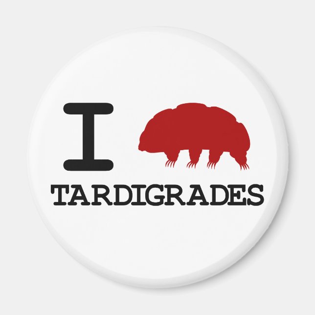 I Kärlek Tardigrades Magnet (Framsidan)