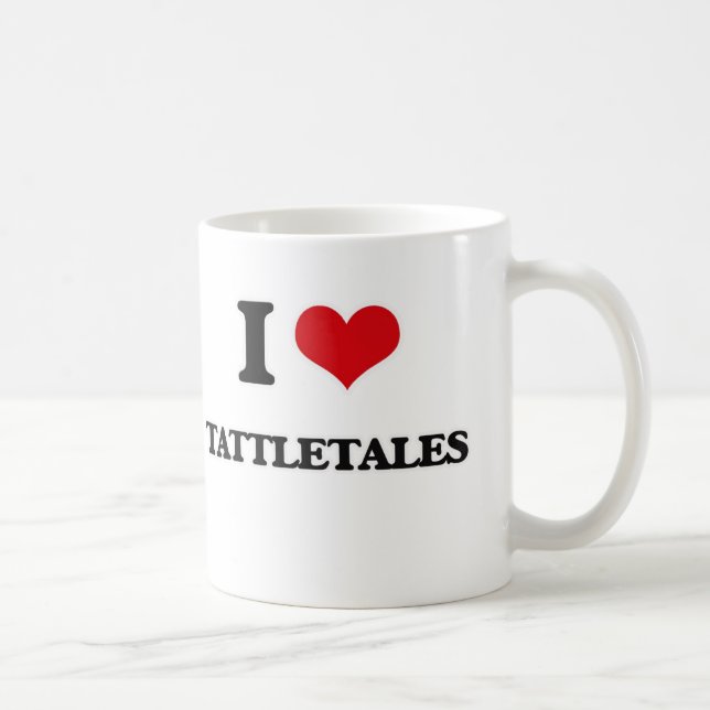 I kärlek Tattletales Kaffemugg (Höger)