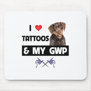 I Kärlek Tattoos och min GWP-tyske Wirehved Pointe Musmatta