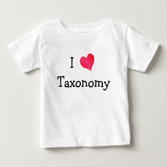 I Kärlek Taxonomy Tee Shirt (Framsida)