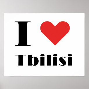 I kärlek Tbilisi Poster