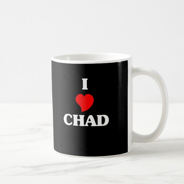 I Kärlek Tchad Kaffemugg (Höger)