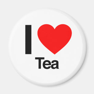 I Kärlek Tea Magnet