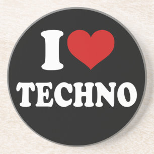 I Kärlek Techno Underlägg