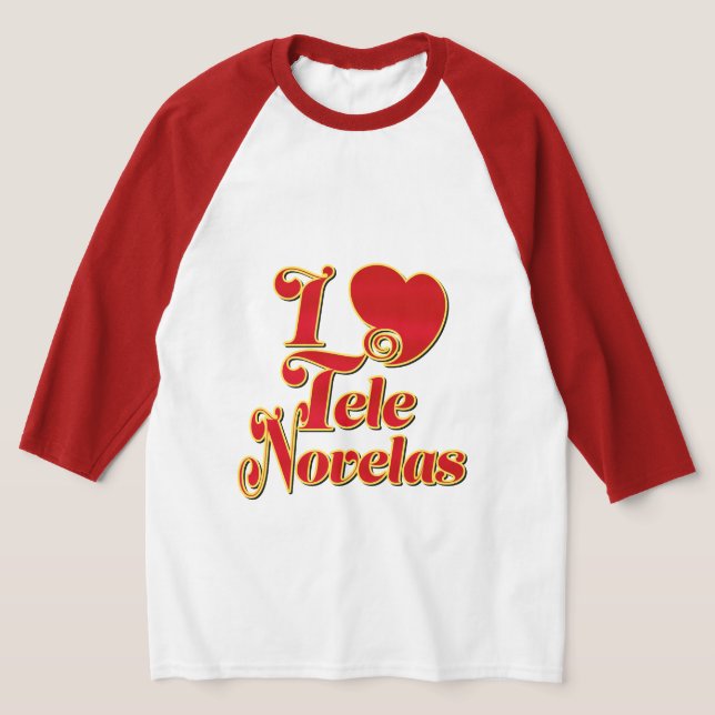 I Kärlek Telenovelas T Shirt (Laydown)