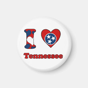 I kärlek Tennessee Magnet