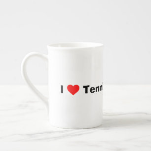 I kärlek Tennis Benporslin Mugg