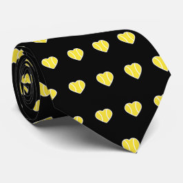 I Kärlek Tennis Boll Heart Mönster Pappa Far Black Slips