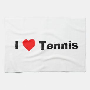 I kärlek Tennis Kökshandduk