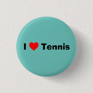 I kärlek Tennis Mint Grönt Knapp