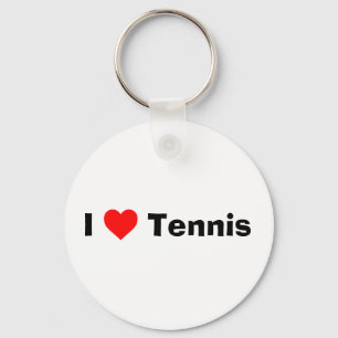I kärlek Tennis Nyckelring