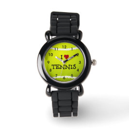 I Kärlek Tennis - Tennis Boll Armbandsur