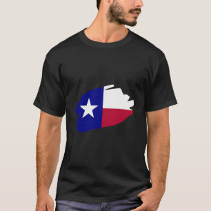 I Kärlek Texas Heart Lone Star State Texan Dallas T Shirt