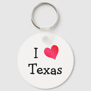 I Kärlek Texas Nyckelring