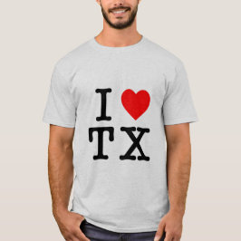 I Kärlek Texas T Shirt