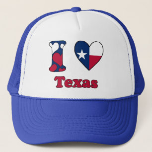 I kärlek Texas Truckerkeps