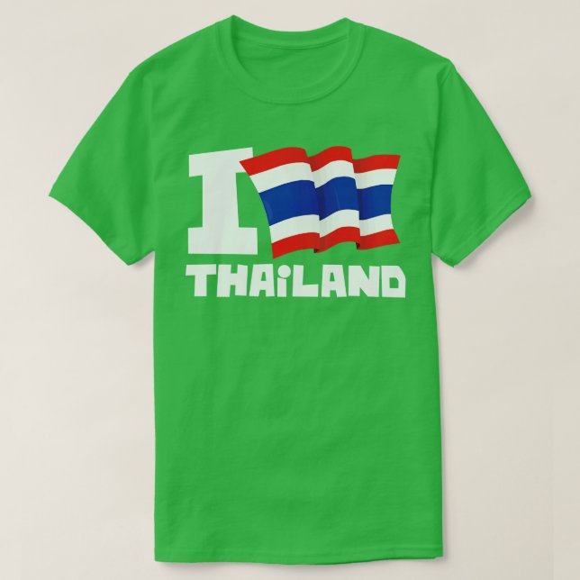 I Kärlek Thailand 2 T Shirt (Design framsida)