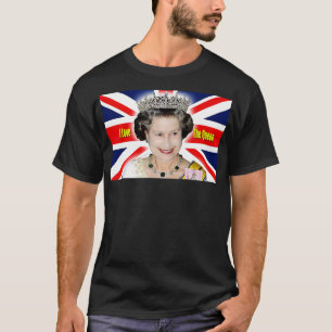 I Kärlek The Queen - HM Queen Elizabeth II Profess T Shirt