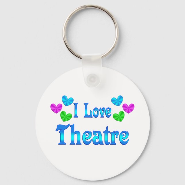 I Kärlek Theater Nyckelring (Framsida)