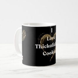 I Kärlek Thickalicious Cookies Kaffemugg