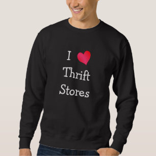 I Kärlek Thrift Stores Långärmad Tröja