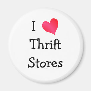 I Kärlek Thrift Stores Magnet