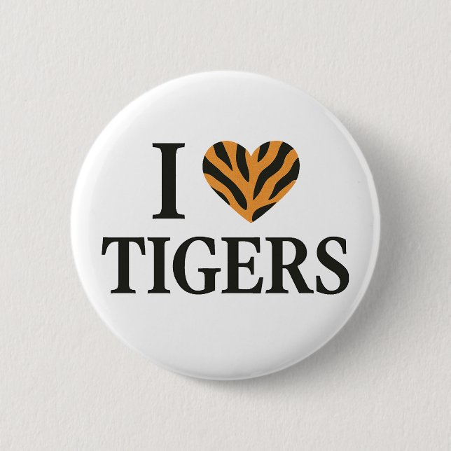 I kärlek Tigers Knapp (Framsida)