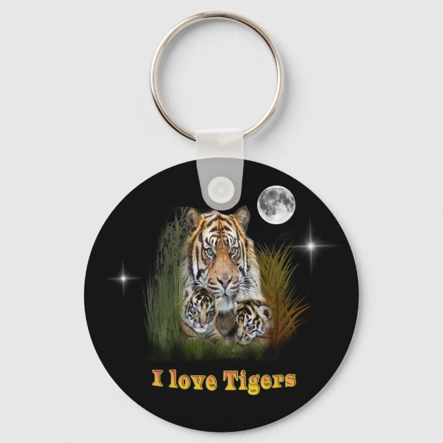 I kärlek Tigers Nyckelring (Framsida)
