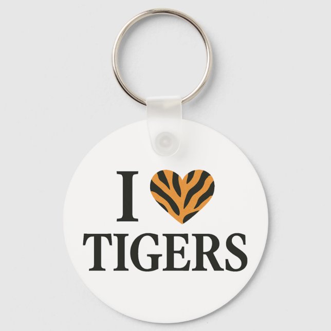 I kärlek Tigers Nyckelring (Framsida)