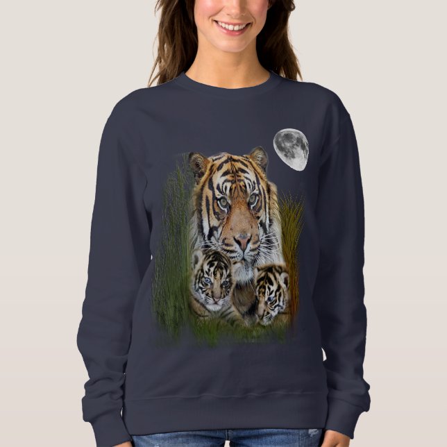I kärlek Tigers T Shirt (Framsida)