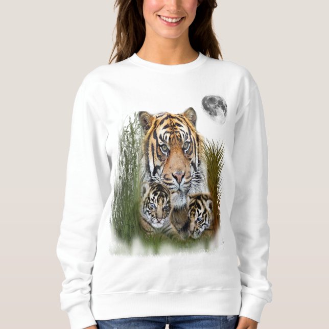 I kärlek Tigers T Shirt (Framsida)