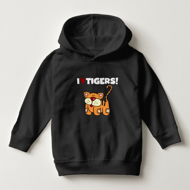 I Kärlek Tigers Tee Shirt (Framsida)