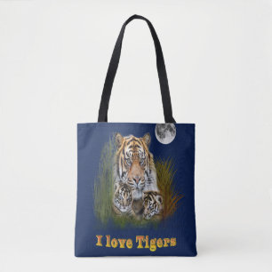 I kärlek Tigers Tygkasse
