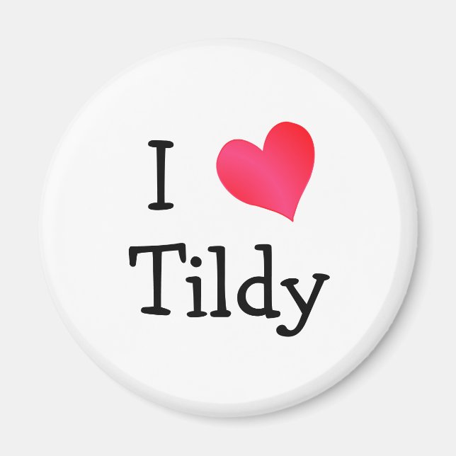 I Kärlek Tildy Magnet (Framsidan)