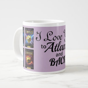 I Kärlek till Atlantis och Back Mugg Jumbo Mugg