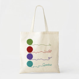 I Kärlek till Crochet Bag Tygkasse