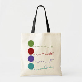 I Kärlek till Crochet Bag Tygkasse