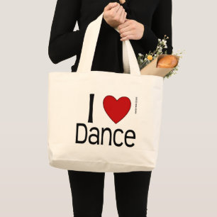 I Kärlek till Dance Jumbo Tygkasse